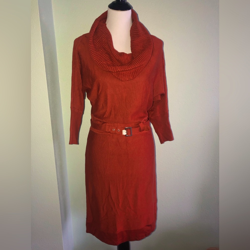 Jessica Howard cowlneck sweater dress